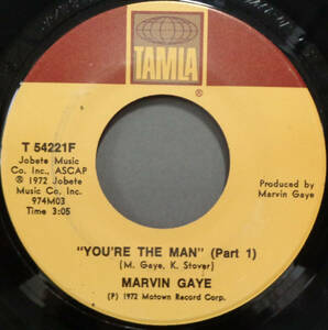 【SOUL 45】MARVIN GAYE - YOU'RE THE MAN / PT.2 (s230922014)