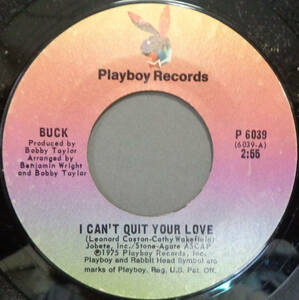 【SOUL 45】BUCK - I CAN'T QUIT YOUR LOVE / HEAVEN HELP US (s230919011)