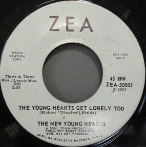 【SOUL 45】NEW YOUNG HEARTS - THE YOUNG HEARTS GET LONELY TOO / WHY DO YOU HAVE TO GO (s230918027)