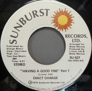 【SOUL 45】EXACT CHANGE - HAVING A GOOD TIME / PT.2 (s230925022)