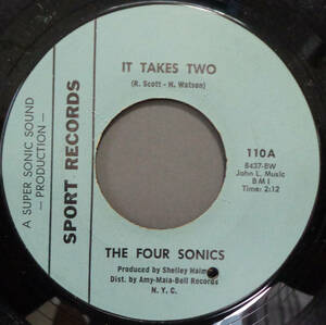 【SOUL 45】FOUR SONICS - IT TAKES TWO / YOU DON'T HAVE TO SAY YOU LOVE ME (s230928021)