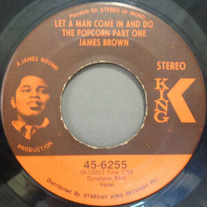 【SOUL 45】JAMES BROWN - LET A MAN COME IN AND DO THE POPCORN / SOMETIME (s230919016)