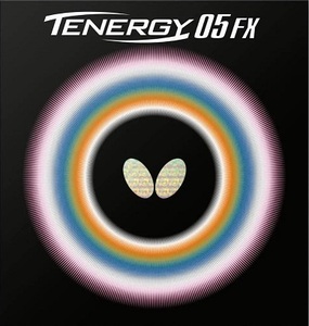 [卓球]TENERGY05FX(テナジー05FX) 黒・アツ1.9　Butterfly(バタフライ)