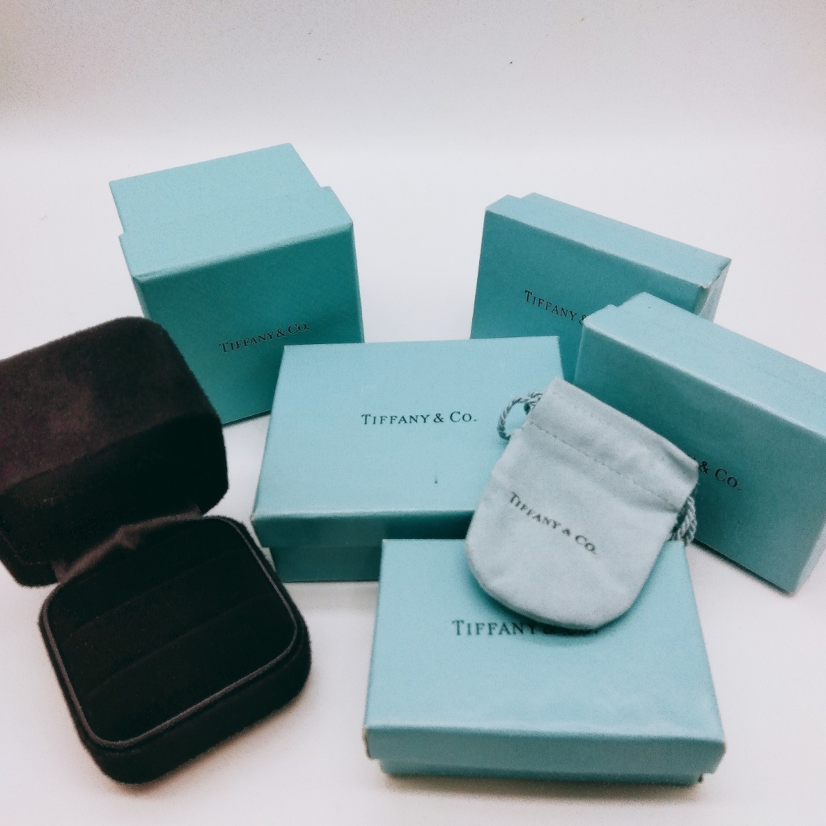 ☆美品☆ ティファニー 指輪 空箱 Tiffany & Co. リングケース