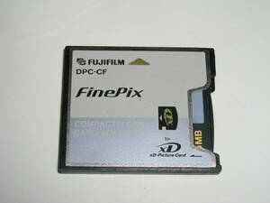 5045●● FUJIFILM COMPACTFRASH CARD ADAPUTER + OLYMPUS 16MB xDピクチャー ●