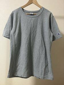 Champion REVERSE WEAVE チャンピオン リバースウィーブ 無地 Tシャツ カットソー 半袖 size XL グレー 灰色