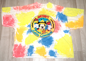 ◆ディズニーワールド　Tシャツ◆MICKEY'S Latin Carnibal◆古着◆同梱歓迎◆