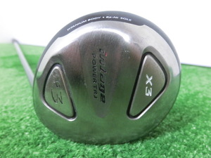 ♪MIZUNO ミズノ intage POWER TRJ X3 3W フェアウェイウッド 15°/純正 シャフト XL02 FLEX-R G6446♪