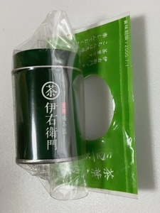 伊右衛門　茶葉入り　ミニ茶缶