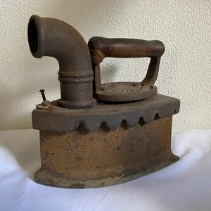  iron old tool Showa Retro antique Vintage (SZT155)