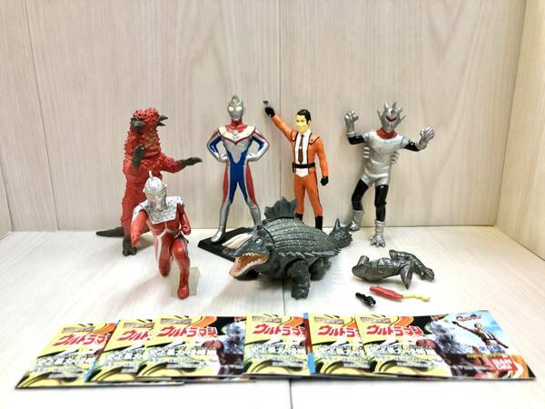 送料無料 ★ 全6種 HG ウルトラマン Part.33 史上最大の侵略編 食玩 ガシャポン コンプリート ウルトラセブン ハヤタ隊員 スカイドン