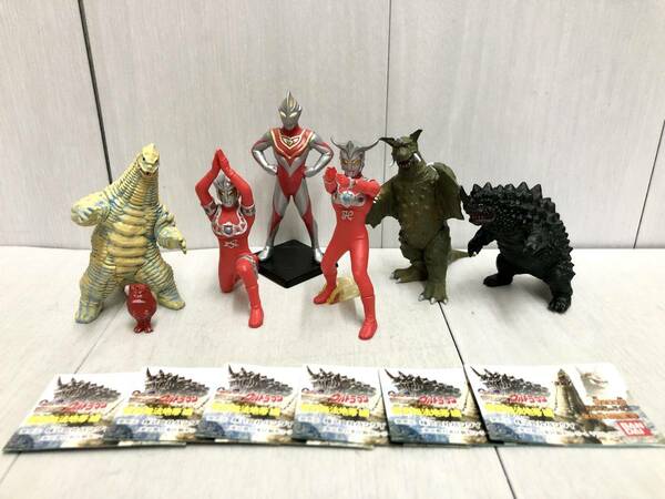 送料無料★ 全6種 HG ウルトラマン Part.37 怪獣無法地帯編 食玩 ガシャポン コンプリート ウルトラマンレオ ガイア レッドキング ピグモン