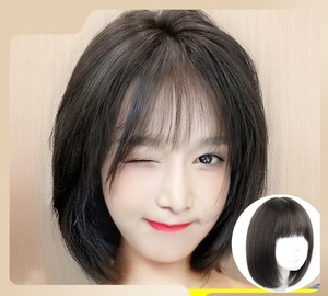  new arrival person wool 100% wig lady's woman wig Short wig medium wig full wig Bob wig heat-resisting hair removal .