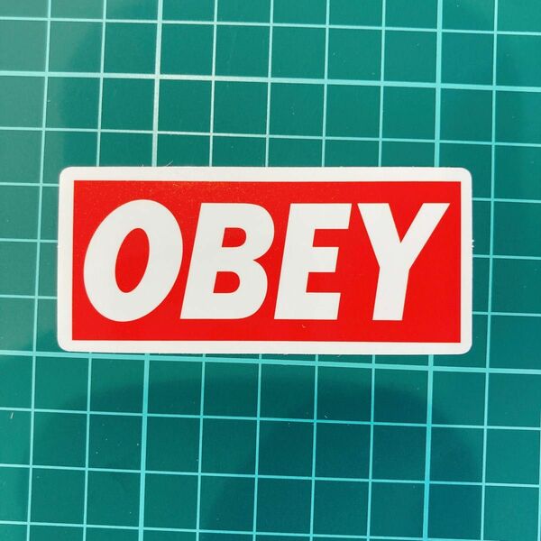 【No.60】　防水ステッカー　OBEY Clothing　アメリカ　オシャレ