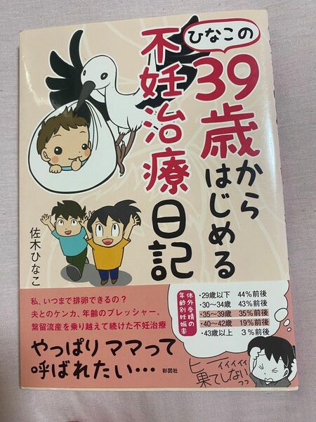 ひなこの３９歳からはじめる不妊治療日記 佐木ひなこ／著