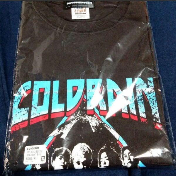 coldrain RE:ADMISSION” 80’s Crack Tシャツ