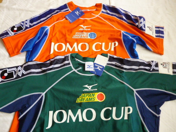 レア☆希少品☆新品未使用 タグ付き 2001 JOMO CUP ジョモカップ 2枚セット　三浦知良 キングカズ 