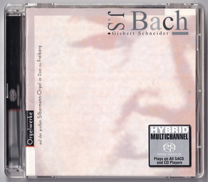 cybele SACD 030.202 ギースベルト・シュナイダー、バッハ：オルガン作品集 SACD