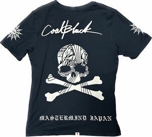 Coal Black x mastermind 黒 コラボ Tシャツ Ｌ