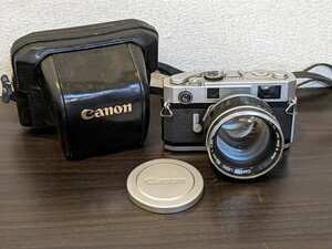 Canon 7S LENS 50mm F0.95 フィルムカメラ レンジファインダー ケース付き レンズ　Y143