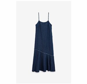 ZARA デニムキャミワンピース