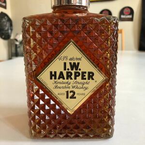 ハーパー12年 バーボンウイスキー 古酒 未開封オールドボトル