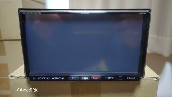三菱 ナビ 型式 NR-HZ001 起動不良 ジャンク カーナビ