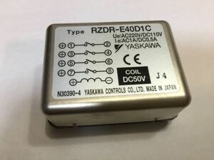 電子部品、パーツなど・・/　　YASKAWA フィルター　RZDR-E40D1C コイルDC50 4×5.5×2ｃｍ　2F1A 9909