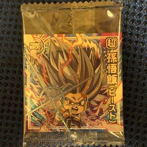 ドラゴンボール　ウエハース　シール　ドラゴンボール超戦士シール　孫悟飯　ビースト　ER