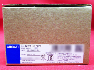 未使用品 OMRON オムロン S8VK-S12024 スイッチング・パワーサプライ 管理5B0901A-A7
