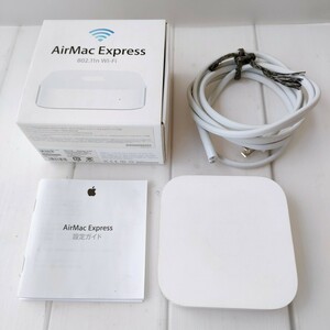 ST10] Apple アップル　AirMac　Extreme　　ベースステーション　MC414J/A A1392 通電確認済　802.11n wifi ルーター 　