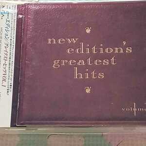 帯付CD ★ニュー・エディション/New Edition★ 1991年『New Edition's Greatest Hits.Vol.1』ボビー・ブラウン