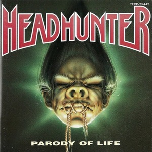 ＊中古CD HEADHUNTERヘッドハンター/PARODY OF LIFE 1990年作品3rd国内盤 ドイツ・パワーメタル RUNNING WILD DESTRUCTION SODOM