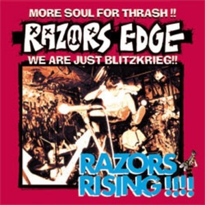 ＊中古CD RAZORS EDGEレイザーズ・エッジ/RAZORS RISING 2003年作品2nd 大阪ハードコアスラッシュ Hi-STANDARD ハイ・スタンダード