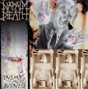 ＊中古CD NAPALM DEATHナパーム・デス/ENEMY OF THE MUSIC BUSINESS 2000年作品9th 英国グラインドコア EXTREME NOISE TERROR DISGUST