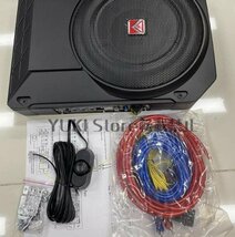 ★新作★10インチ12V 800W アクティブカーアンダーシートー バススピーカー パワーアンプ コンポーネント コンパクト軽量 小型 単品_画像7