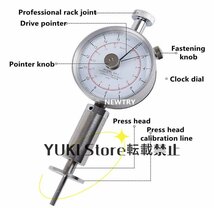 フルーツ硬度計 果物の成熟度を測定 ポインター式 果物研究部門、果物会社、果樹園、大学などに_画像4