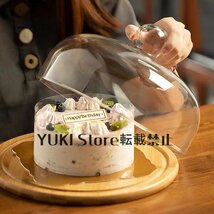 店長特選★北欧 デザイン チーズドーム ケーキカバーきガラス ケーキドーム_画像4