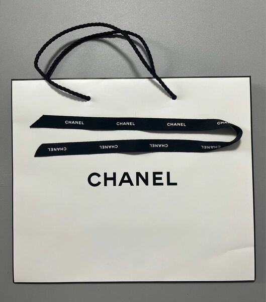【匿名配送料込み】Chanel シャネル ショッパー ショップ袋&リボン