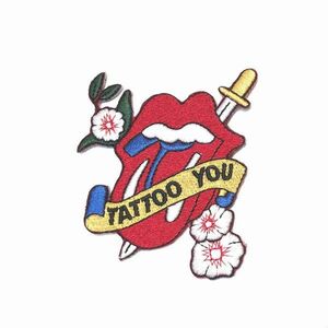 Rolling Stones アイロンパッチ／ワッペン ローリング・ストーンズ Tattoo You