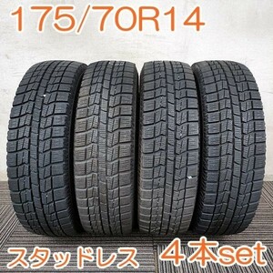 【個人宅OK】 AUTOBACS 175/70R14 84Q NorthTREK N3i オートバックス ノーストレック スタッドレス タイヤ 4本セット YW250