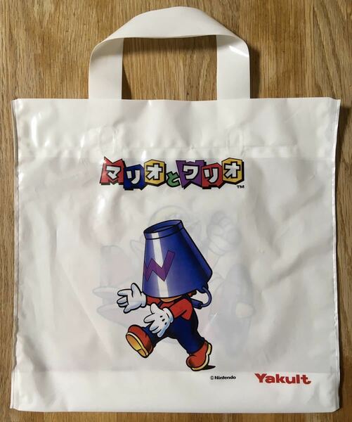 Nintendo Mario & Wario 任天堂 ニンテンドー マリオとワリオ ビニール袋 手提げ袋 グッズ コレクション