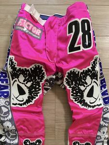 FACTORY BEAR Pants ファクトリーベアー オフロード モトクロス バイク MXパンツ 28サイズ フィンランド製 ユーズド