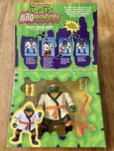 TMNT NINJA TURTLES タートルズ ニンジャ マイク ミケランジェロ アメコミ 海外トイ ビンテージ フィギュア プレイメイツ タカラ 1998年製_画像1