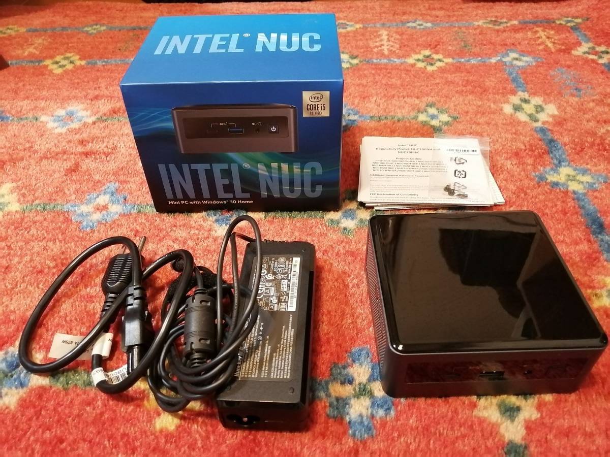 年最新ヤフオク!  intel nucパソコンの中古品・新品・未使用品一覧