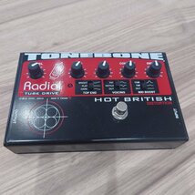 ★中古★Radial TUBE DRIVE HOT BRITISH DISTORTION★ラディアル★ブリティッシュ系★_画像1