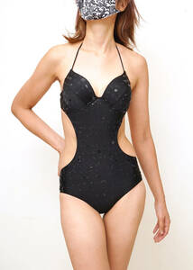  spangled lame body suit One-piece 
