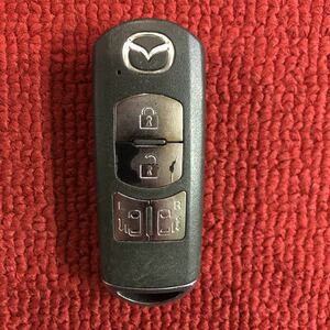 Mazda подлинный смарт -клавиш без ключа без удаленного управления 4 кнопкой AA9x28. Подтвержденный SS632