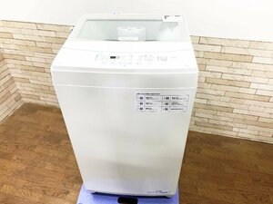 22年製 6kg ニトリ NITORI 全自動洗濯機 NTR60 ガラストップ 学生 一人暮らし 単身 上開き タテ型 縦型
