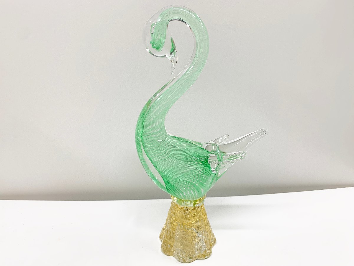 ☆美しいガラスアート☆Murano Glass☆”Rooster”☆VENEZIA Made in